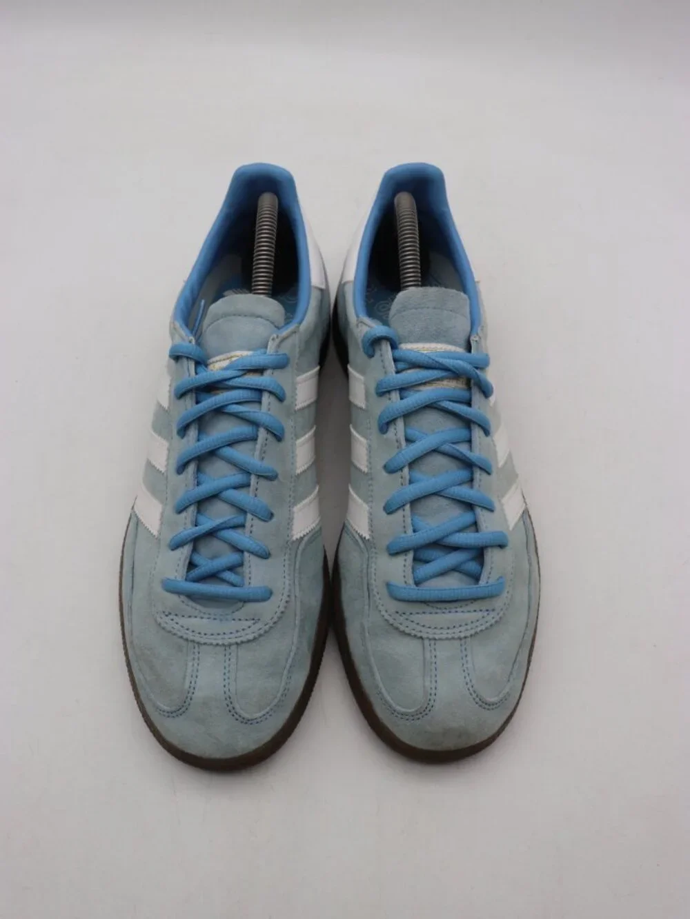 adidas Handball Spezial Men's Size 8.5 Light Blue Sneakers Shoes BD7632